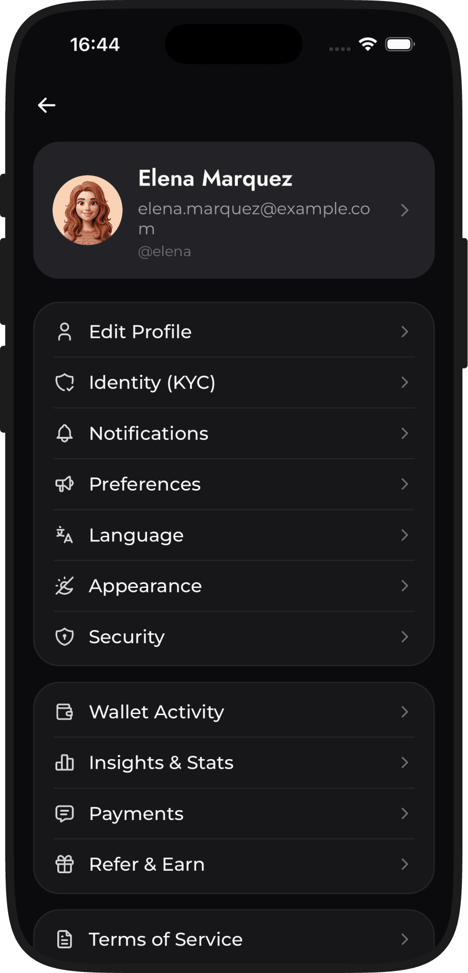 Transfer2World — Settings