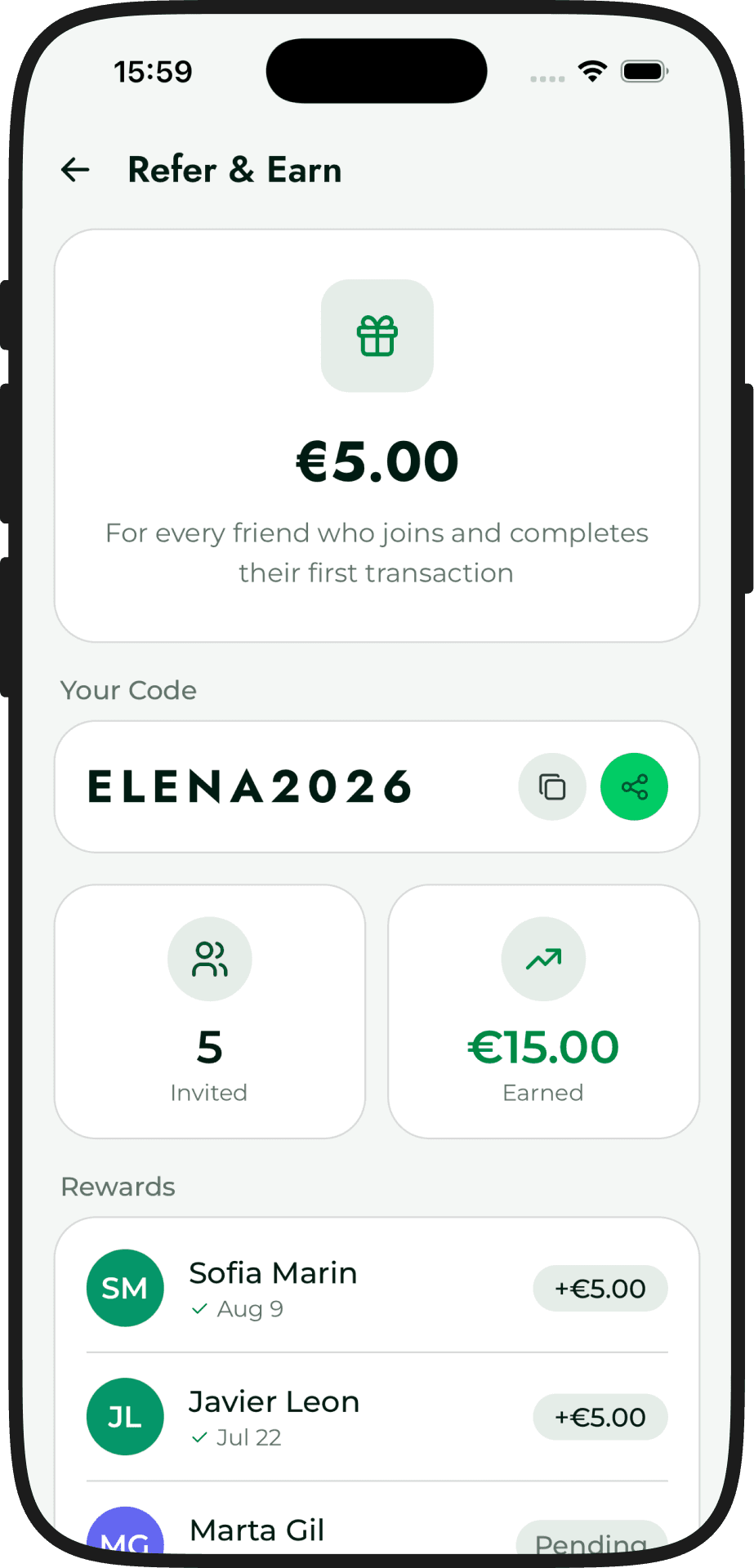 Transfer2World — Refer & earn