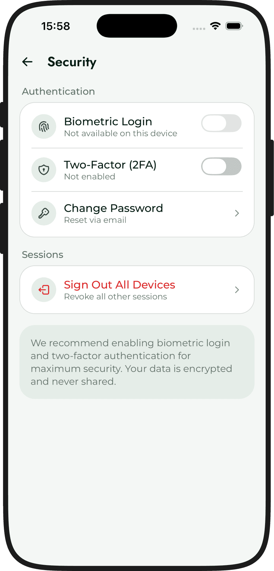 Transfer2World — Security